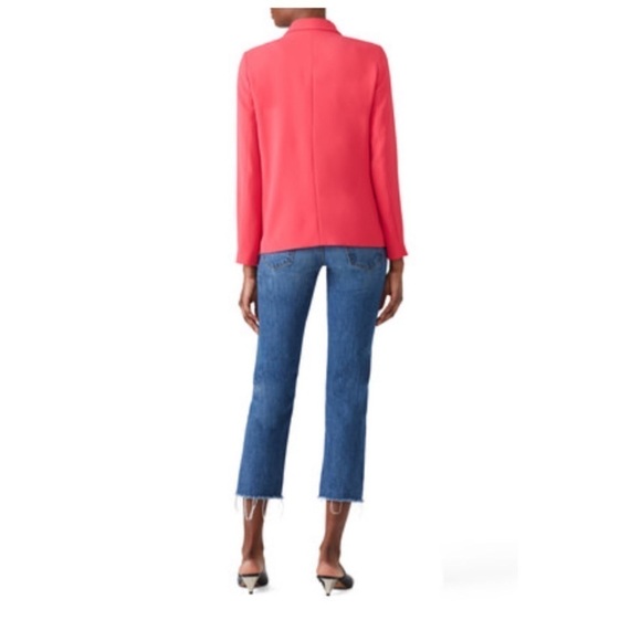 PARKER • Pink Bo Blazer Work Jacket One Button - Picture 4 of 9